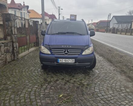 Синий Мерседес Вито, объемом двигателя 2.1 л и пробегом 496 тыс. км за 7800 $, фото 5 на Automoto.ua