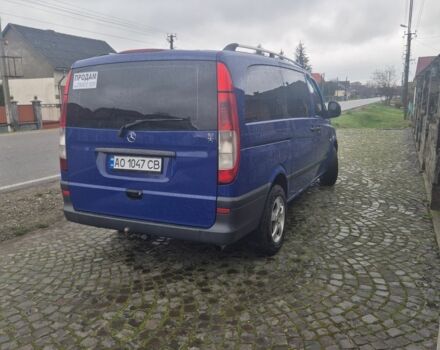 Синий Мерседес Вито, объемом двигателя 2.1 л и пробегом 496 тыс. км за 7800 $, фото 4 на Automoto.ua