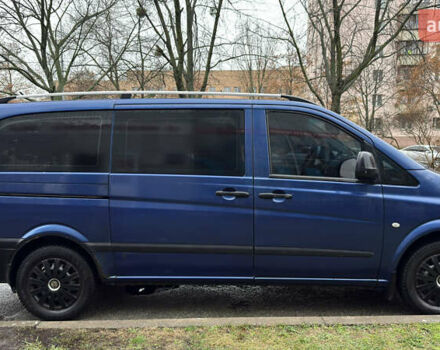 Синий Мерседес Вито, объемом двигателя 2.15 л и пробегом 362 тыс. км за 8299 $, фото 6 на Automoto.ua