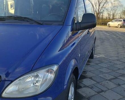 Синий Мерседес Вито, объемом двигателя 2.1 л и пробегом 285 тыс. км за 6500 $, фото 6 на Automoto.ua