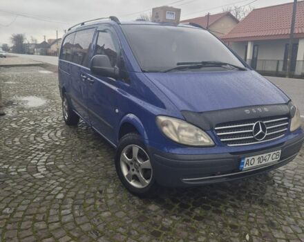 Синий Мерседес Вито, объемом двигателя 2.1 л и пробегом 496 тыс. км за 7800 $, фото 7 на Automoto.ua