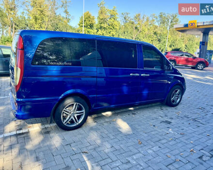 Синий Мерседес Вито, объемом двигателя 2.15 л и пробегом 469 тыс. км за 10300 $, фото 9 на Automoto.ua