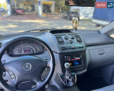 Синий Мерседес Вито, объемом двигателя 2.15 л и пробегом 469 тыс. км за 10300 $, фото 18 на Automoto.ua