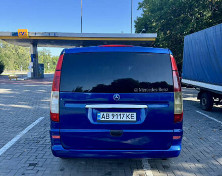 Синий Мерседес Вито, объемом двигателя 2.15 л и пробегом 469 тыс. км за 10300 $, фото 7 на Automoto.ua
