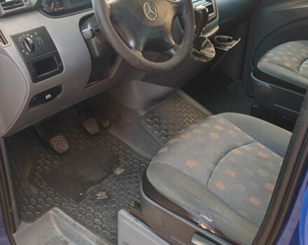 Синий Мерседес Вито, объемом двигателя 2.1 л и пробегом 347 тыс. км за 9999 $, фото 6 на Automoto.ua