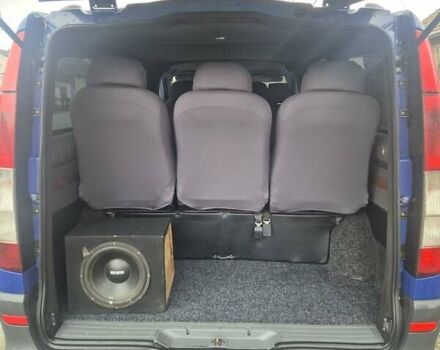 Синий Мерседес Вито, объемом двигателя 2.1 л и пробегом 496 тыс. км за 7800 $, фото 10 на Automoto.ua