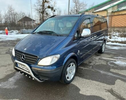 Синій Мерседес Віто, об'ємом двигуна 2 л та пробігом 300 тис. км за 8900 $, фото 1 на Automoto.ua