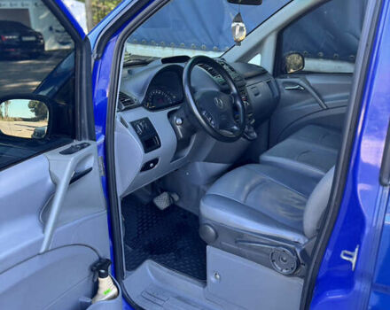 Синий Мерседес Вито, объемом двигателя 2.15 л и пробегом 469 тыс. км за 10300 $, фото 14 на Automoto.ua