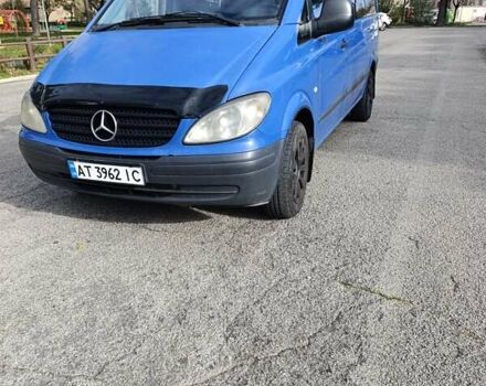 Синий Мерседес Вито, объемом двигателя 2.15 л и пробегом 100 тыс. км за 5700 $, фото 1 на Automoto.ua