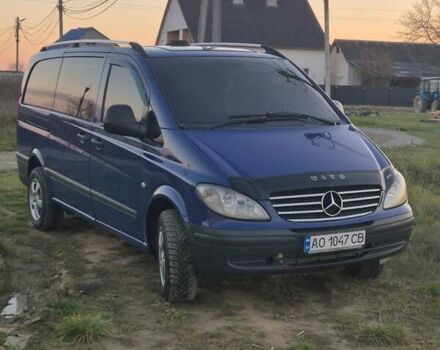 Синий Мерседес Вито, объемом двигателя 2.1 л и пробегом 496 тыс. км за 7800 $, фото 7 на Automoto.ua