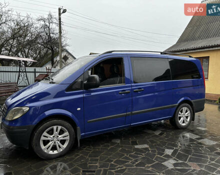 Синий Мерседес Вито, объемом двигателя 2.15 л и пробегом 367 тыс. км за 13000 $, фото 35 на Automoto.ua