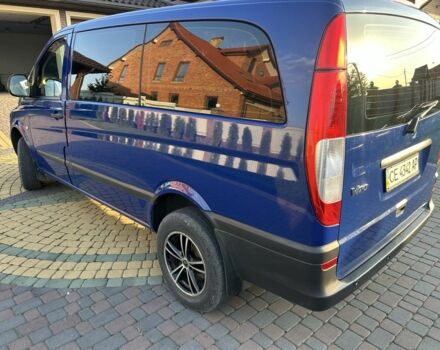 Синий Мерседес Вито, объемом двигателя 2.2 л и пробегом 230 тыс. км за 11400 $, фото 5 на Automoto.ua