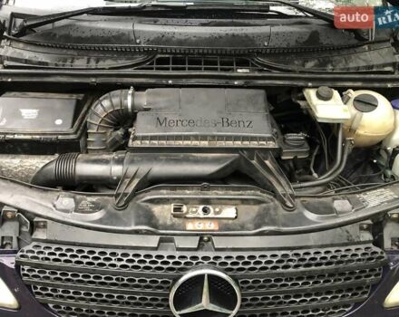 Синий Мерседес Вито, объемом двигателя 2.15 л и пробегом 414 тыс. км за 10500 $, фото 16 на Automoto.ua