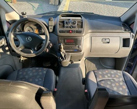 Синий Мерседес Вито, объемом двигателя 2.2 л и пробегом 230 тыс. км за 11400 $, фото 8 на Automoto.ua