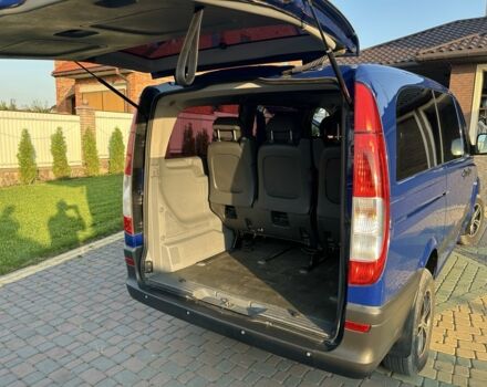 Синий Мерседес Вито, объемом двигателя 2.2 л и пробегом 230 тыс. км за 11400 $, фото 14 на Automoto.ua