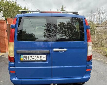 Синий Мерседес Вито, объемом двигателя 2.15 л и пробегом 357 тыс. км за 8200 $, фото 4 на Automoto.ua