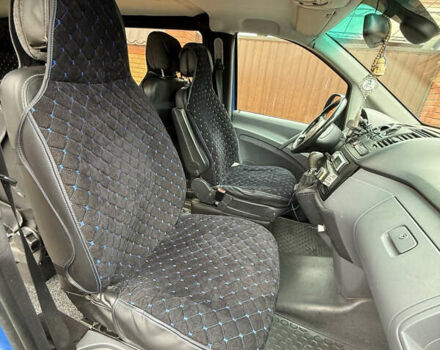 Синий Мерседес Вито, объемом двигателя 2.15 л и пробегом 357 тыс. км за 8200 $, фото 9 на Automoto.ua