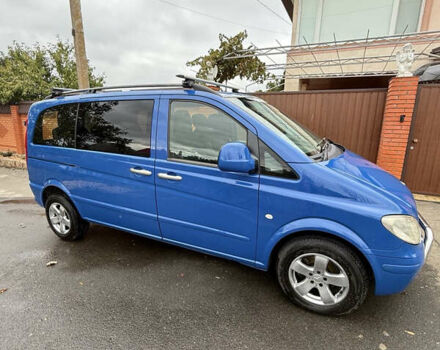 Синий Мерседес Вито, объемом двигателя 2.15 л и пробегом 357 тыс. км за 8200 $, фото 2 на Automoto.ua