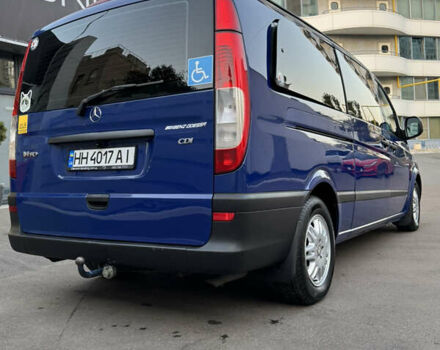 Синий Мерседес Вито, объемом двигателя 2.15 л и пробегом 281 тыс. км за 14999 $, фото 3 на Automoto.ua