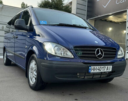 Синий Мерседес Вито, объемом двигателя 2.15 л и пробегом 281 тыс. км за 14999 $, фото 1 на Automoto.ua