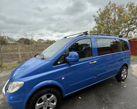 Синий Мерседес Вито, объемом двигателя 2.15 л и пробегом 357 тыс. км за 8200 $, фото 14 на Automoto.ua
