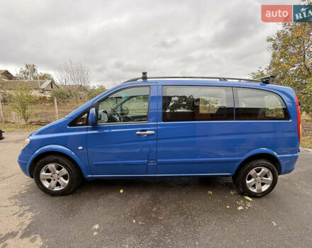 Синий Мерседес Вито, объемом двигателя 2.15 л и пробегом 357 тыс. км за 8200 $, фото 1 на Automoto.ua