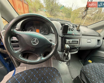 Синий Мерседес Вито, объемом двигателя 2.15 л и пробегом 357 тыс. км за 8200 $, фото 10 на Automoto.ua