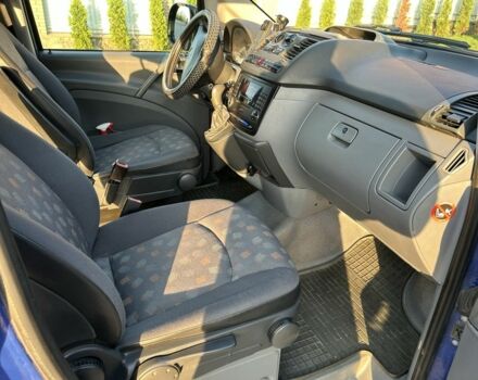 Синий Мерседес Вито, объемом двигателя 2.2 л и пробегом 230 тыс. км за 11400 $, фото 12 на Automoto.ua