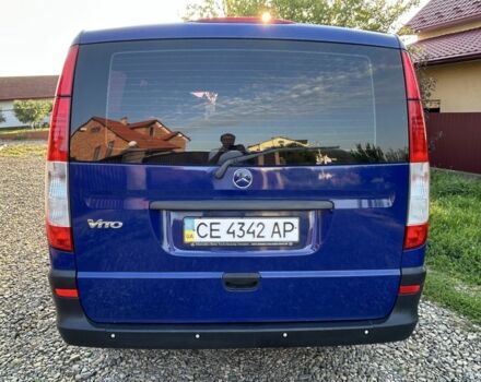 Синий Мерседес Вито, объемом двигателя 2.2 л и пробегом 230 тыс. км за 11400 $, фото 3 на Automoto.ua