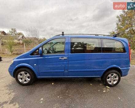 Синий Мерседес Вито, объемом двигателя 2.15 л и пробегом 357 тыс. км за 8200 $, фото 5 на Automoto.ua