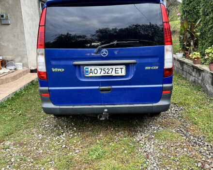 Синій Мерседес Віто, об'ємом двигуна 2.2 л та пробігом 281 тис. км за 10500 $, фото 10 на Automoto.ua