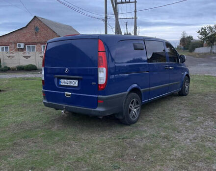 Синий Мерседес Вито, объемом двигателя 2.15 л и пробегом 390 тыс. км за 8900 $, фото 6 на Automoto.ua