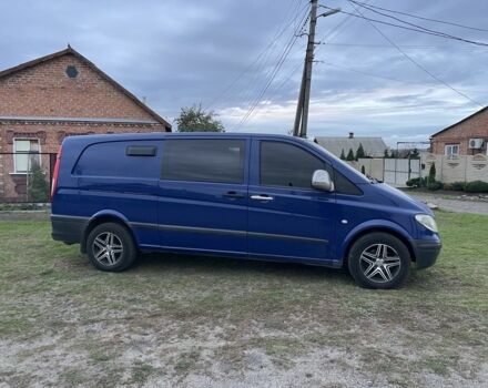 Синий Мерседес Вито, объемом двигателя 2.1 л и пробегом 390 тыс. км за 8900 $, фото 5 на Automoto.ua