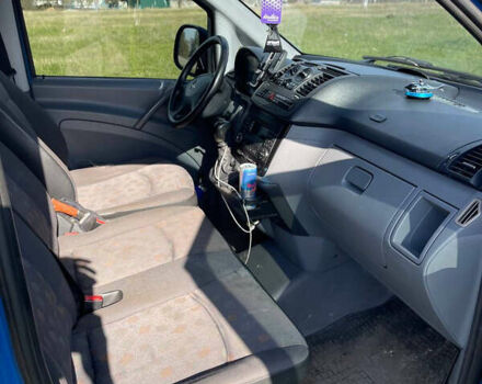 Синий Мерседес Вито, объемом двигателя 2.2 л и пробегом 298 тыс. км за 11400 $, фото 8 на Automoto.ua