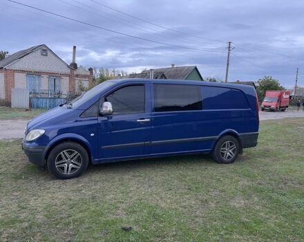 Синий Мерседес Вито, объемом двигателя 2.1 л и пробегом 390 тыс. км за 8900 $, фото 6 на Automoto.ua