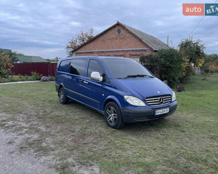 Синий Мерседес Вито, объемом двигателя 2.15 л и пробегом 390 тыс. км за 8900 $, фото 2 на Automoto.ua