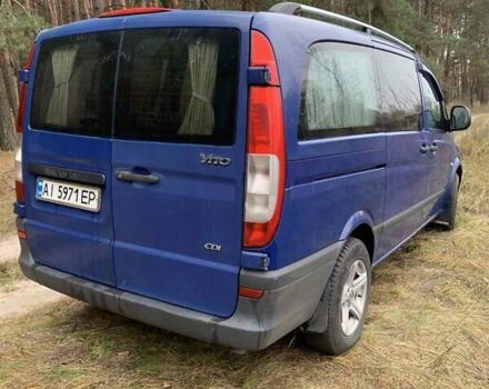 Синий Мерседес Вито, объемом двигателя 2.15 л и пробегом 412 тыс. км за 8700 $, фото 5 на Automoto.ua