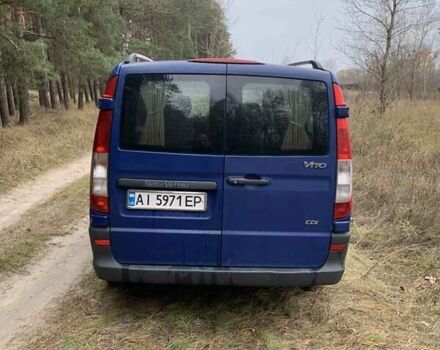 Синий Мерседес Вито, объемом двигателя 2.15 л и пробегом 412 тыс. км за 8700 $, фото 6 на Automoto.ua