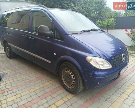 Синий Мерседес Вито, объемом двигателя 2.15 л и пробегом 295 тыс. км за 8900 $, фото 11 на Automoto.ua