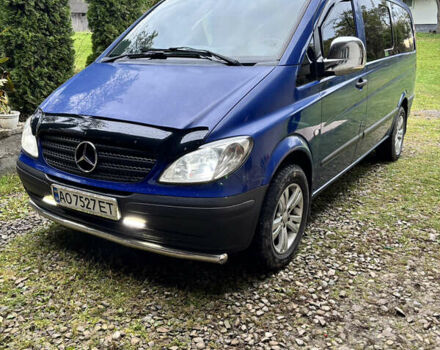 Синій Мерседес Віто, об'ємом двигуна 2.2 л та пробігом 281 тис. км за 10500 $, фото 6 на Automoto.ua