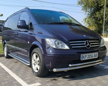 Синий Мерседес Вито, объемом двигателя 2.1 л и пробегом 302 тыс. км за 11800 $, фото 3 на Automoto.ua