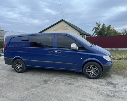 Синий Мерседес Вито, объемом двигателя 2.1 л и пробегом 390 тыс. км за 8900 $, фото 7 на Automoto.ua