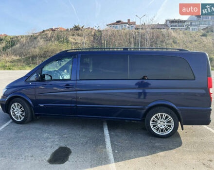 Синий Мерседес Вито, объемом двигателя 2.2 л и пробегом 480 тыс. км за 16000 $, фото 3 на Automoto.ua
