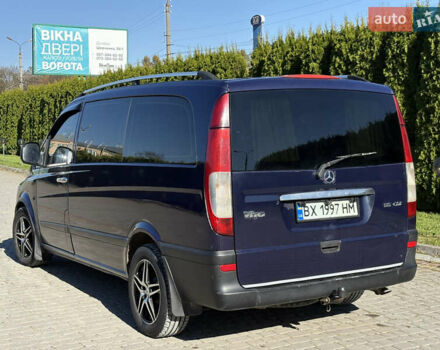 Синий Мерседес Вито, объемом двигателя 2.15 л и пробегом 320 тыс. км за 8888 $, фото 4 на Automoto.ua