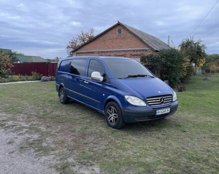 Синий Мерседес Вито, объемом двигателя 2.1 л и пробегом 390 тыс. км за 8900 $, фото 3 на Automoto.ua