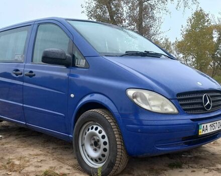 Синий Мерседес Вито, объемом двигателя 2.15 л и пробегом 320 тыс. км за 8700 $, фото 1 на Automoto.ua