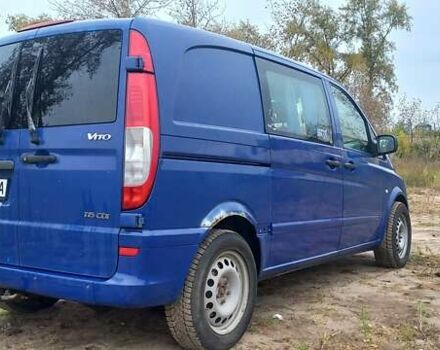 Синий Мерседес Вито, объемом двигателя 2.15 л и пробегом 320 тыс. км за 10900 $, фото 7 на Automoto.ua