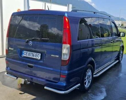 Синий Мерседес Вито, объемом двигателя 2.15 л и пробегом 429 тыс. км за 13034 $, фото 6 на Automoto.ua