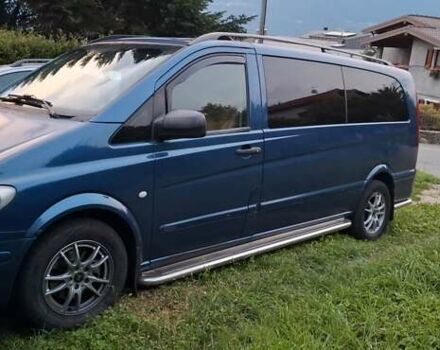 Синий Мерседес Вито, объемом двигателя 2.15 л и пробегом 429 тыс. км за 13034 $, фото 8 на Automoto.ua