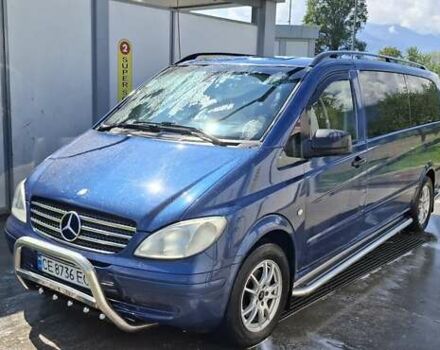 Синий Мерседес Вито, объемом двигателя 2.15 л и пробегом 429 тыс. км за 13034 $, фото 7 на Automoto.ua